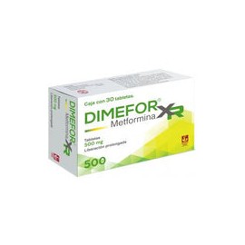 DIMEFOR XR LP 500 MG 30 TAB