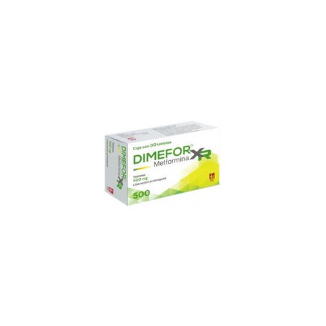 DIMEFOR XR LP 500 MG 30 TAB