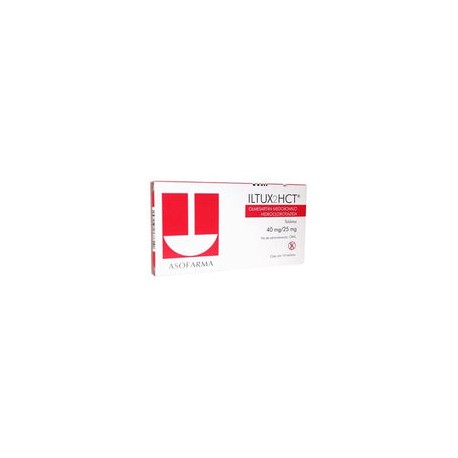 ILTUX2HCT 40/25MG 14 TAB