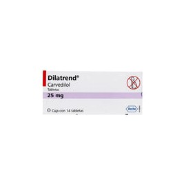 DILATREND 25 MG 14 TAB