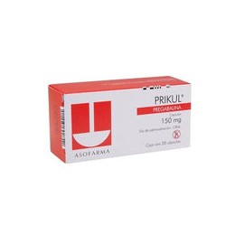PRIKUL 150 MG 28 CAPS