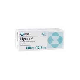 HYZAAR 100/12.5 MG 30 CPR