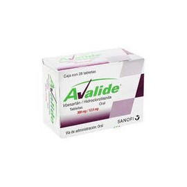 AVALIDE 300/12.5 MG 28 TAB