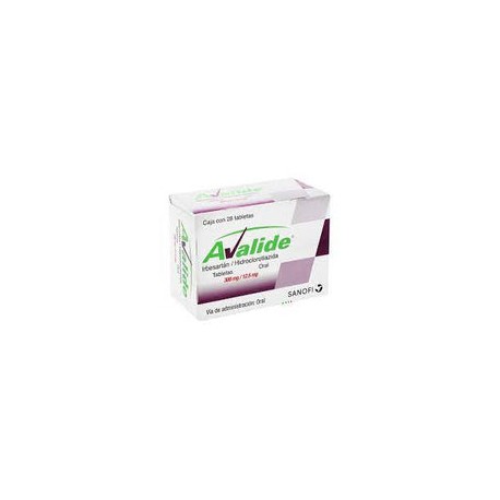 AVALIDE 300/12.5 MG 28 TAB