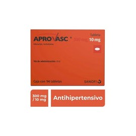 APROVASC 300/10 MG 14 TAB