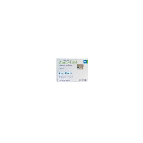 AMARYL XM 2/850 MG 16 TAB