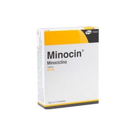 MINOCIN 50 MG BLIST 24 TAB