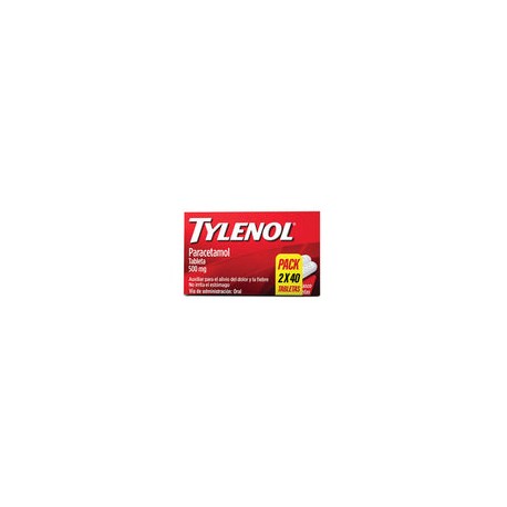 TYLENOL 500 MG FCO 40 TAB 2PACK