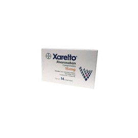 XARELTO 15 MG 14 CPR