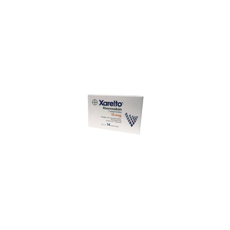 XARELTO 15 MG 14 CPR