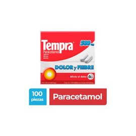 TEMPRA 500 MG 100 CAPLETS B PACK