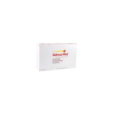 GALVUS-MET 50/500MG 30 CPR REC