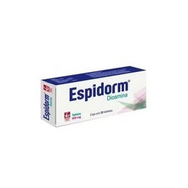 ESPIDORM 500 MG 20 TAB
