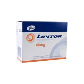LIPITOR 80 MG 15 TAB 1+1