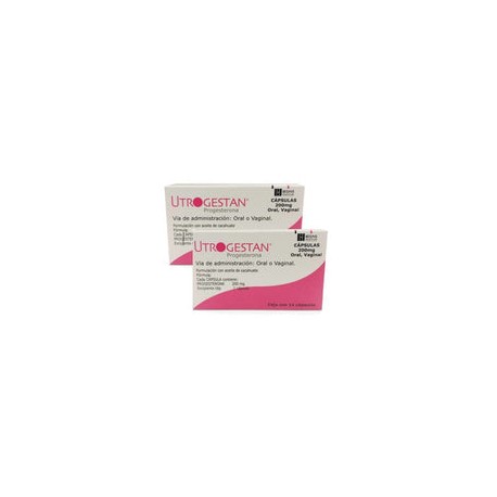 UTROGESTAN 200 MG 14 CAPS 2PACK