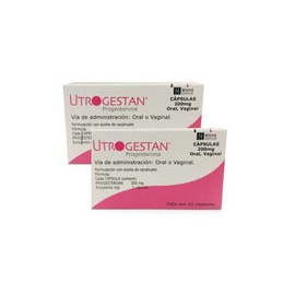UTROGESTAN 200 MG 14 CAPS 2PACK