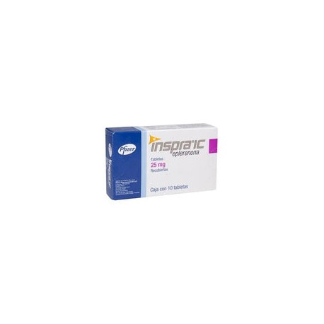 INSPRA IC 25 MG 10 TAB