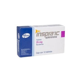 INSPRA IC 25 MG 10 TAB