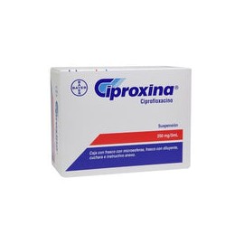 CIPROXINA 250 MG 100 ML SUSP