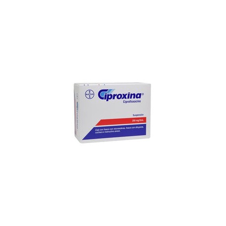 CIPROXINA 250 MG 100 ML SUSP