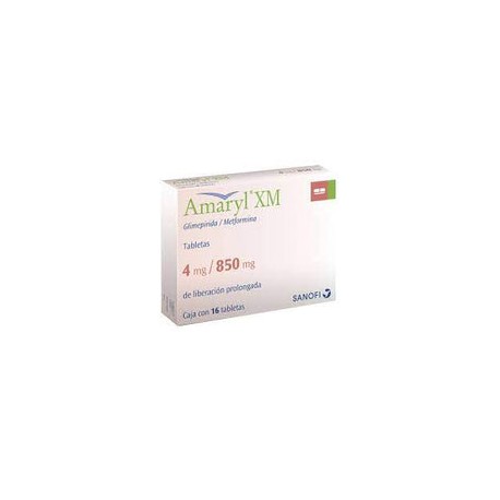 AMARYL XM 4/850 MG 16 TAB