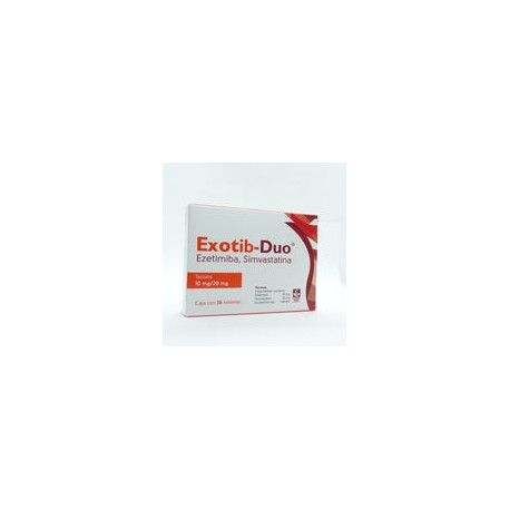 EXOTIB-DUO 10/20 MG 14 TAB