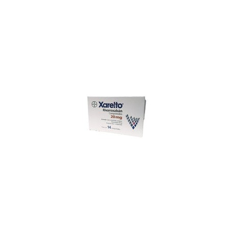 XARELTO 20 MG 14 CPR