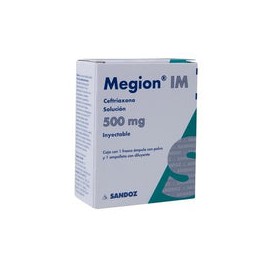 MEGION I.M. 500 MG 2ML FA