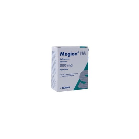 MEGION I.M. 500 MG 2ML FA