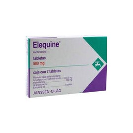 ELEQUINE 500 MG BLIST 7 TAB