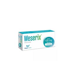 WESERIX 120 MG 7 TAB