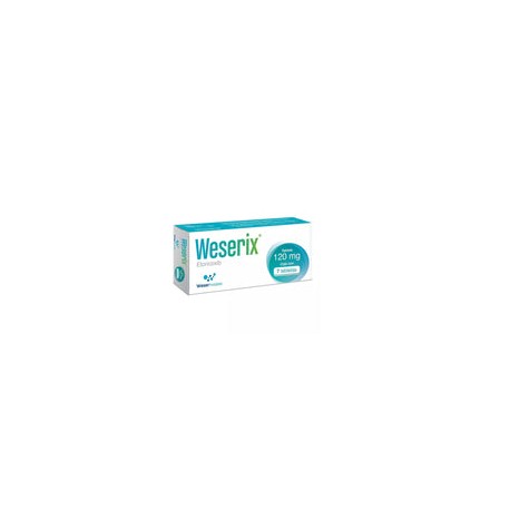 WESERIX 120 MG 7 TAB