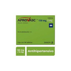APROVASC 150/5 MG 14 TAB