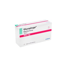 GLUCOPHAGE 850 MG 60 TAB