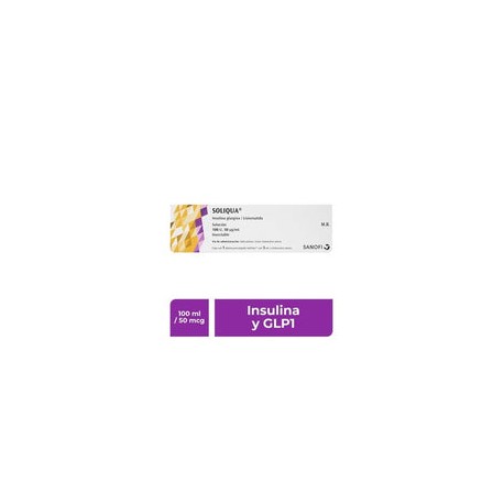 SOLIQUA 100U 50MCG S INY 3ML PLUM