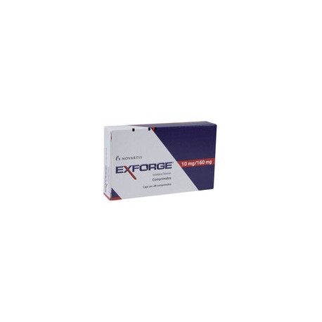 EXFORGE 10/160 MG 28 CPR