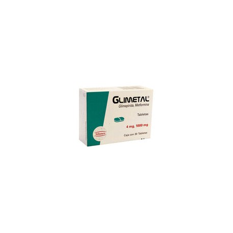GLIMETAL 1000/4MG 30 TAB