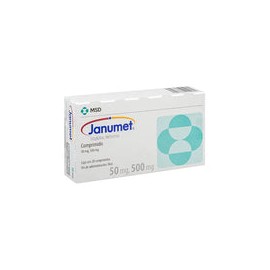 JANUMET 50/500MG 28 CPR REC