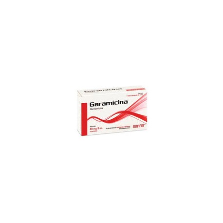 GARAMICINA 80 MG 2 ML FA