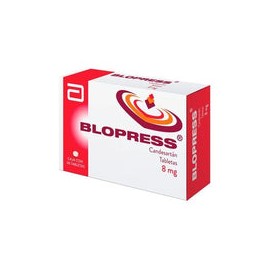 BLOPRESS 8 MG 28 TAB