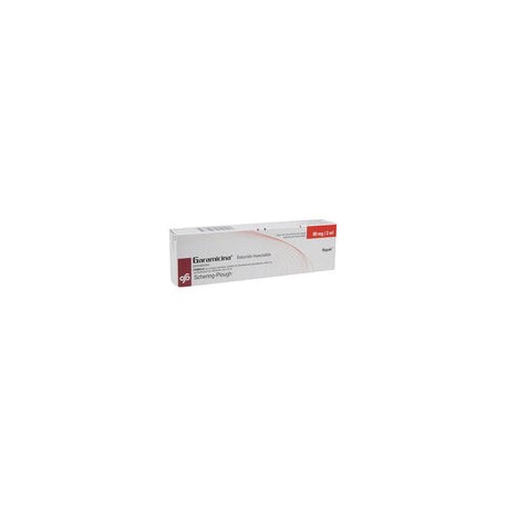 GARAMICINA 80MG/2ML HIPAK C/JGA