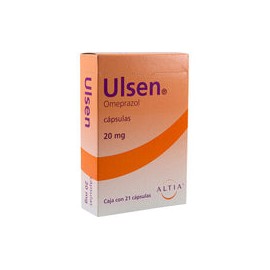 ULSEN 20 MG 21 CAPS