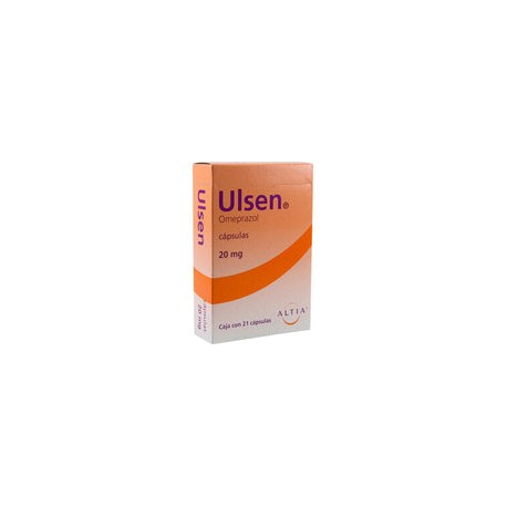 ULSEN 20 MG 21 CAPS