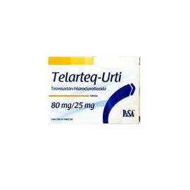 TELARTEQ-URTI 80/25 MG 14 TAB