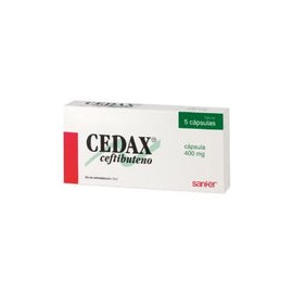 CEDAX 400 MG CAPS 5