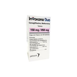 INVOKANA DUO 150/850 MG 60 TAB