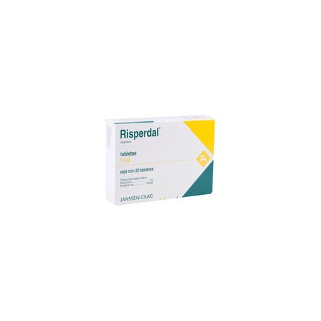 RISPERDAL 1MG 20 TAB