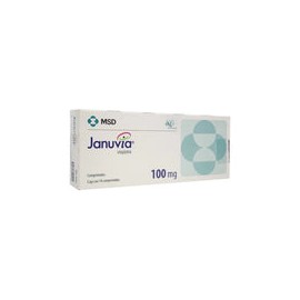 JANUVIA 100 MG 14 CPR REC