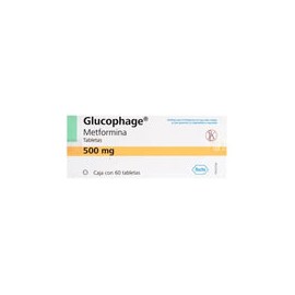 GLUCOPHAGE 500 MG 60 TAB