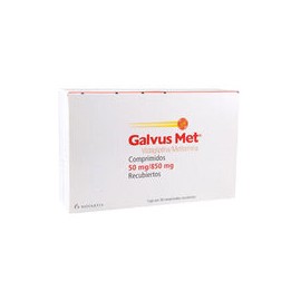 GALVUS-MET 50/850MG 30 CPR REC